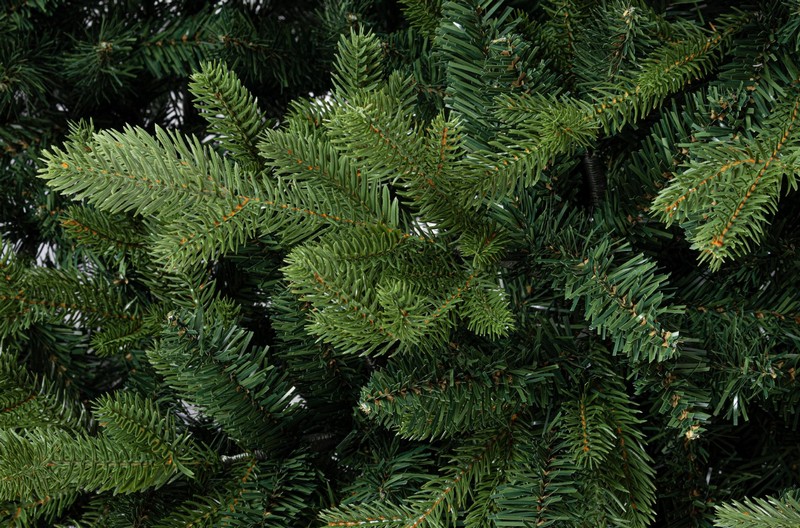 Albero di Natale slim alto 210 x 88 cm con 1239 rami